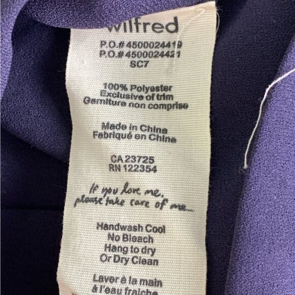 Aritzia Wilfred Faux Wrap Dress - Picture 5 of 6